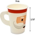thumbnail image 4 of Gift Boutique 50 Pc Christmas Disposable Paper Cups, 4 of 7