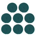 thumbnail image 1 of Hyasfey 8Pcs Cotton Woven Drink Coasters Absorbent Coasters for Coffee Table Braided Coasters Heat-Resistant Table Protection Mat for All Cups, 1 of 8