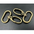 thumbnail image 7 of Loooontye 10 Pcs 1 inch Oval Ring Lobster Clasp Claw Swivel for Strap Push Gate Lobster Clasps Hooks Swivel Snap Fashion Clips Antique Brass, 7 of 7