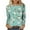 Light Blue, variant on SHE IS My Items Womens Long Sleeve V Neck T Shirts Plus V Neck Tops for Women Loose Fit Womens Long Sleeve Blouses Floral Basic Tshirts Shirts for Women Plus Size