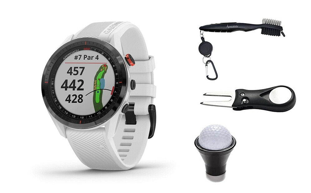 white golf watch