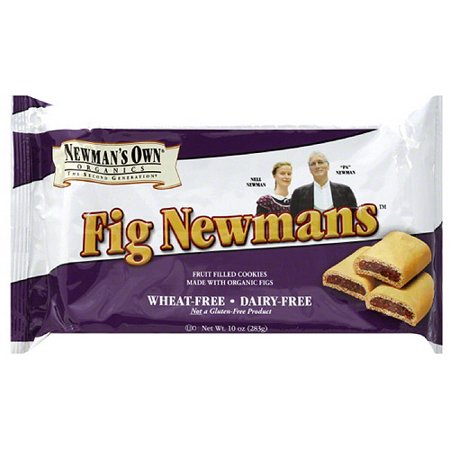 Newman s Own Organics Fig Newmans Wheat-Free Dairy-Free Cookies  10 oz  (Pack of 6)