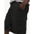 thumbnail image 3 of Dogg Supply by Snoop Dogg Men's & Big Men's Ripstop Cargo Shorts, Sizes XS-5XL, 3 of 6