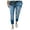 Blue, variant on Aayomet Women Jeans Plus Size Jeans for Women High Waisted Stretch Ripped Casual Distressed Skinny Jeans Capri Pants,Blue XS