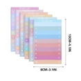 thumbnail image 3 of Cadorn 6 - Piece Colorful Rainbow Sticky Notes Set, Shopping Planner, Memo Pad for Office, Study, To - Do Lists, 3 of 6