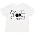 thumbnail image 3 of Inktastic Fun Skull and Crossbones Boys or Girls Toddler T-Shirt, 3 of 5