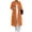 Orange, variant on ZyeKqe Womens Cardigans Oversized Open Front Long Hooded Coats Fall Winter Casual Fashion Outfits with Pockets