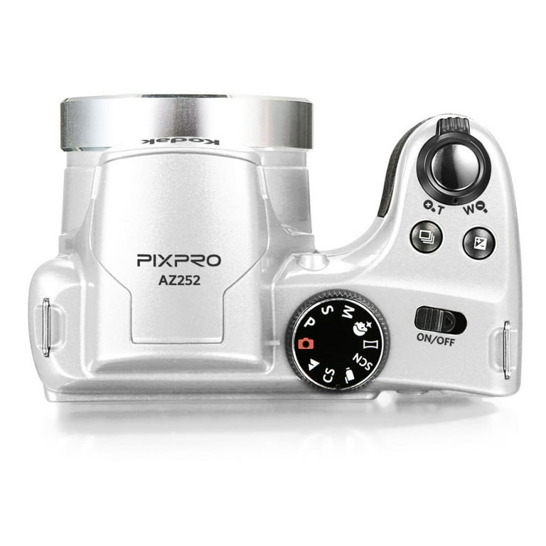 Kodak PIXPRO AZ252 16MP Camera, 25x Zoom, 24mm Lens, 16GB SD