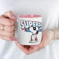 thumbnail image 3 of CafePress - Peanuts Super Dad Mugs - 11 oz Ceramic Mug - Novelty Coffee Tea Cup, 3 of 3