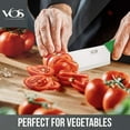 thumbnail image 4 of Vos vegetable Ceramic Knife 6.5 Inch Cleaver - Ergonomic Kitchen Knife with Ultra-Sharp Ceramic Blade and Green Handle - Lightweight Easy To Clean Chef Butcher Knife With Gift Box, 4 of 8