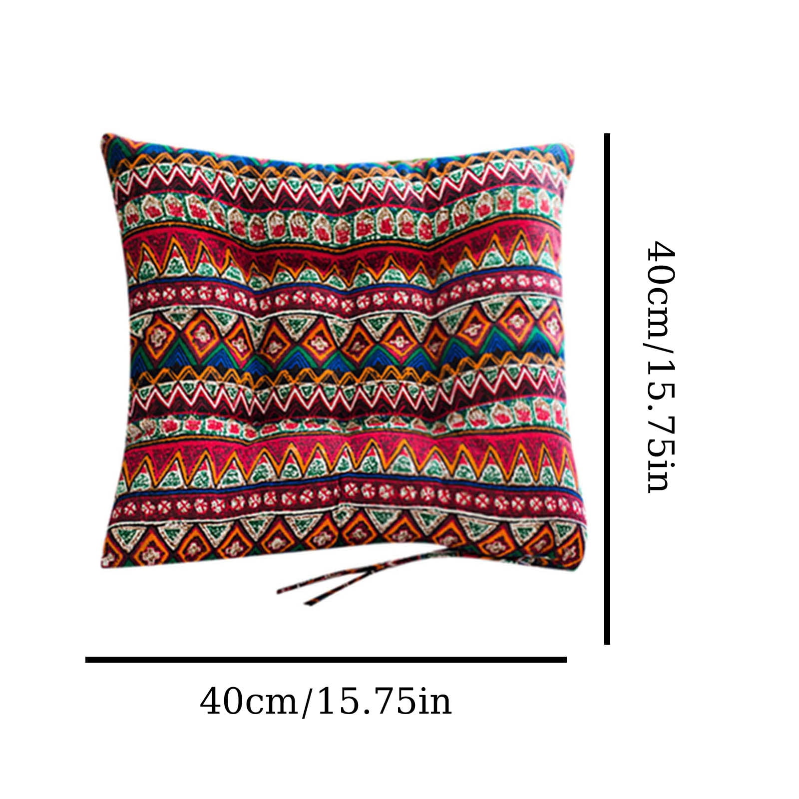 Uscallm under $5 5Pcs Outdoor Seat Cushion, Outdoor Garden Chair Cushion, Water Resistant Seat Pad, Patio Furniture Cushion, Kitchen Office Chair Seat Cushion, Non-Slip Soft Cushion Pad