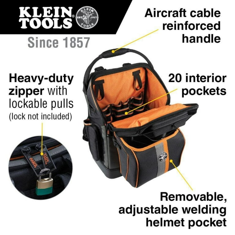 Free Shipping! Klein Tools Ironworker And Welder Backpack