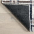 thumbnail image 4 of nuLOOM Steph Windowpane Plaid Machine Washable Area Rug, 6' 7" x 9', Blue, 4 of 9