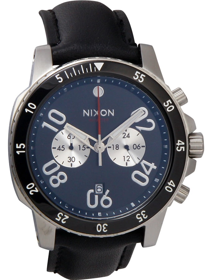 nixon ranger chrono leather