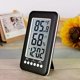 thumbnail image 3 of 1pc Multi-Functional Electronic Clock with Temperature and Humidity Display, Chronograph, Photo Frame Shape, Time Alarm, Battery Not Included, 3 of 4