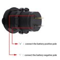 thumbnail image 5 of 2x 5v 4.2a Dual 2usb Cargador Adaptador Toma de corriente Compatible con 12v 24v Coche Motocicleta (verde), 5 of 5