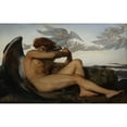 thumbnail image 3 of Alexandre Cabanel 24x17 Black Modern Framed Museum Art Print Titled - Fall Angel (1847), 3 of 5