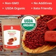 thumbnail image 3 of Organic Annatto Seeds- Certified USDA Organic- Achiote Seeds Spice Seasoning for  Rice, Cheese, Sauces, Achiote Paste, Recado Rojo, Meats, Poultry and Fish, 3 of 8