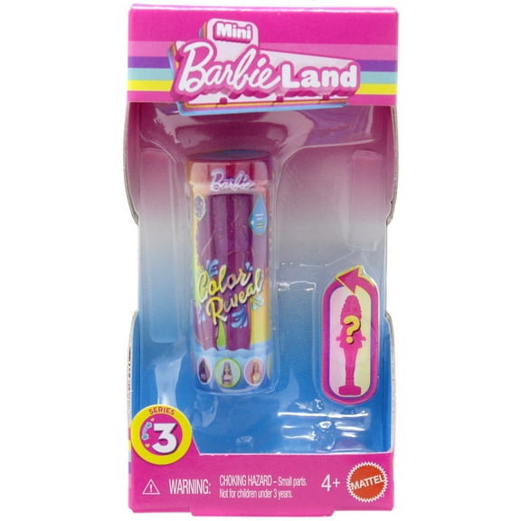 Barbie Series 3 Color Reveal Mystery Pack (1 RANDOM Mini Figure)