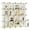 Cream White, variant on Cube Storage Organizer, Set of 16 Plastic Cubes, Cube Shelf, Book Shelf, Closet Organizers and Storage, Room Organization, 12.2 x 48.4 x 48.4 Inches