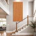 thumbnail image 4 of Canvas Wall Art, Burnt Orange Burlap Texture Framed Canvas Prints for Bedroom Dining Room, Farmhouse Vintage Orange Oversized Gallery Wrapped Wall Decor for Home Office, Gifts, 20"x40" Ship Next Day, 4 of 9