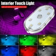 thumbnail image 2 of Car Interior LED Lights with Wireless Design, Multi-Color Effects, Energy-Saving for Night Reading and Interior Atmosphere, 2 of 9
