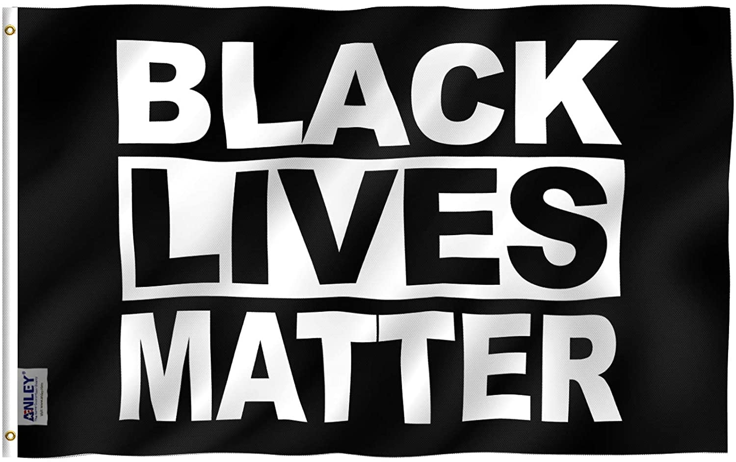 3x5ft Black Lives Matter Polyester Flag BLM Peace Protest Outdoor Banner Pennant