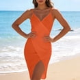 thumbnail image 4 of Iyufng Summer Swimsuit Coverups for Womens Wrap Beach Dresses Bathing Suit Cover Up Dress, 4 of 6