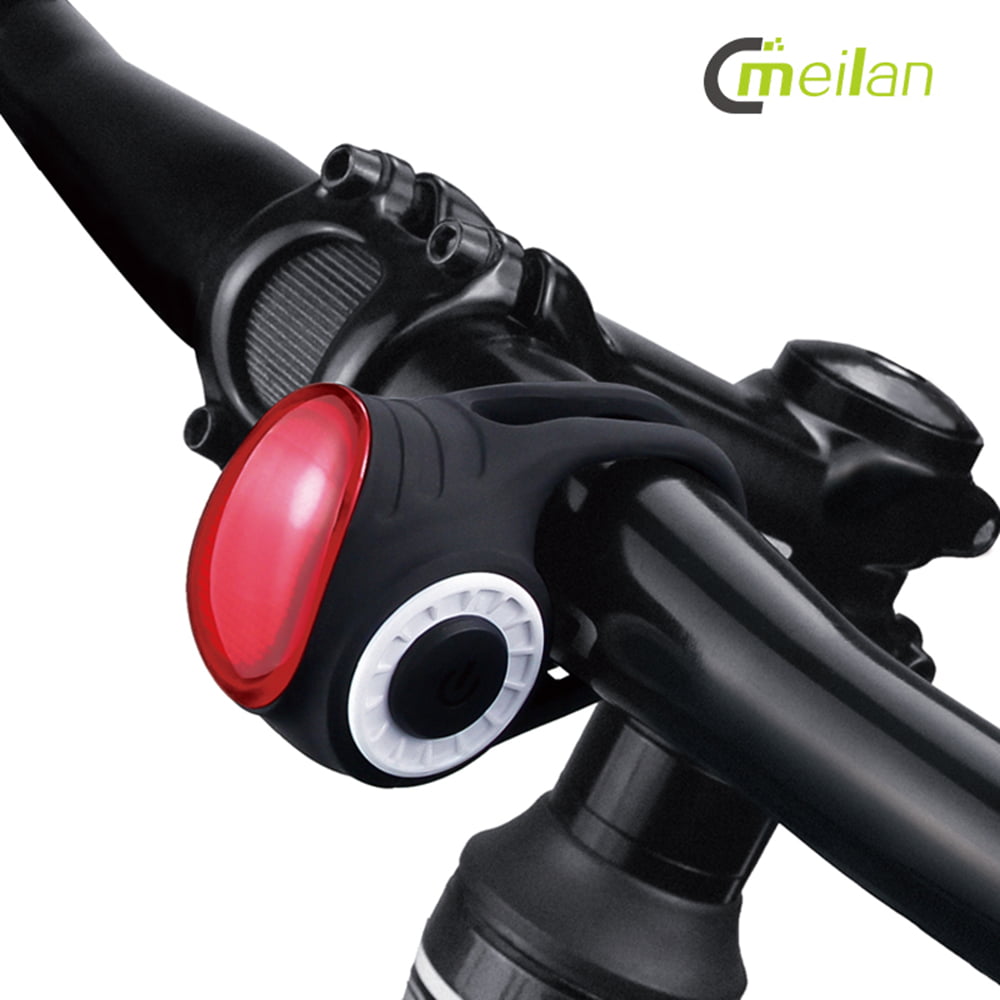 Electric Bicycle Bell Alarm Waterproof with Remote Control Anti-Theft Vibration Alarm Bicycle Horn with Rechargeable USB Function
