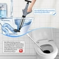 thumbnail image 6 of Toilet Plunger, High Pressure Toilet Plunger,Toilet Auger Air Drain Blaster with Real-Time, Heavy Duty Plunger for Bathroom and Plumbing Clogs (Grey)$$Home Decor, Kitchen, & Other, 6 of 8