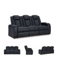 thumbnail image 3 of Signature Design by Ashley Fyne-Dyme Sapphire Power Reclining Sofa, 3 of 19