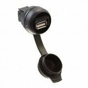 IE-FCM-USB-AB Connector Adapter USB-A (USB TYPE-A), Receptacle To USB-B (USB TYPE-B), Receptacle Panel Mount : RoHS