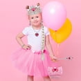 thumbnail image 4 of HopeRock Pink Princess Dress Up Toy For Little Girls 3-6 Years, Halloween Costume, Include Jewelry, Shoes, Handbags And Multiple Princess Accessories, Christmas Birthday Gift for Girls., 4 of 8