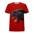 thumbnail image 6 of Afuyipoi Men's Graphic T-shirts Casual Short Sleeve Round Neck Funny Print Tee Red Size 2XL, 6 of 6