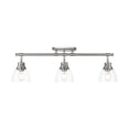 thumbnail image 1 of Duncan 3-Light Semi-Flush - Track Light in Pewter with Clear Glass, 1 of 1