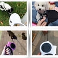 thumbnail image 3 of Pet leash Pet Retractable Dog with Flashlight Travel, Ergonomic Handle (red), 3 of 7