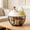 Yellow, variant on RYDCOT 1 Pcs Metal Wire Fruit Basket, Egg Fruit Vegetable Bowl for Kitchen Counter, Round Produce Storage Basket for Veggie Snack