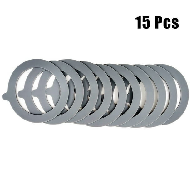 BCLONG 15pcs Silicone Replacement Gasket Airtight Rubber Seals Rings