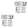 thumbnail image 2 of Maoww 4 Pieces/Set Portable Reusable Embossing Stencil DIY Template Handicraft Show as Picture 2Set, 2 of 6
