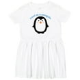 thumbnail image 3 of Inktastic Cool As a Penguin Girls Toddler Dress, 3 of 5
