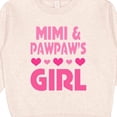 thumbnail image 3 of Inktastic Mimi and Pawpaw Girl Granddaughter Valentine Toddler Sweatshirt, 3 of 4