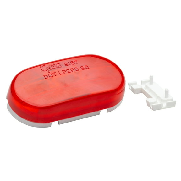 Grote 45432 Two-Bulb No-Splice Clearance Marker Light - Red