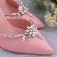 thumbnail image 3 of MasteelfCA 1 Pair European Bride Buckle Wedding Shoes Decoration Shiny Rhinestone Shoe Buckle, 3 of 7
