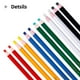 thumbnail image 4 of 12 piezas coloridas marcadores de cera de dibujo Pensas de cera sin lápices de crayón de crayones de corte, 4 of 7