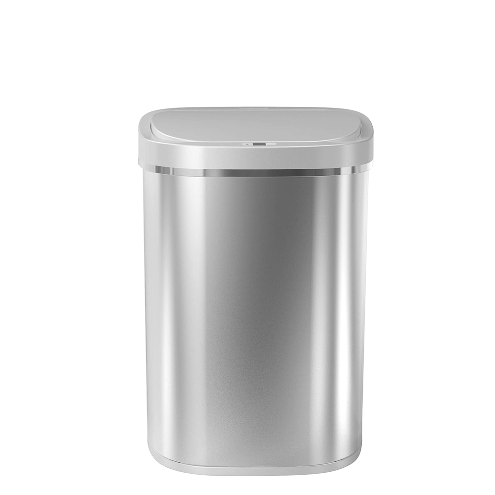 21 Gal 80L Trash Can, Automatic Touchless Trash Can with Heavy Duty