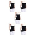 thumbnail image 1 of Breathable And Moisture Absorbing Waist Back Support For Added Comfort Skin black M 5Set, 1 of 6
