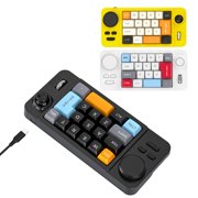 Double Scroll Wheel Mechanical Keyboard 19 Key Small Keypad Color Backlits Programmable Joystick Hot Swappable Switches