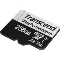 マイクロSDカード microSD 256GB UHS-I U3 U1 Class10 V30 A2 A1 SD変換アダプタ付き 高速データ転送 Nintendo Switch動作確認済 Transcend TS256GUSD340S