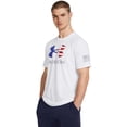 thumbnail image 1 of Camiseta Freedom Gráfica para Hombre Under Armour Blanco 3XL, 1 of 2
