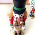 thumbnail image 4 of Colgantes de soldado Cascanueces de madera de Navidad, 5 unidades por juego, adorno artesanal, 4 of 5